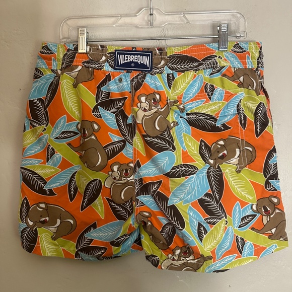 Vilebrequin Swim Trunks Large Gently worn 100% polyamide 36-40" waist 4" inseam - Picture 3 of 4